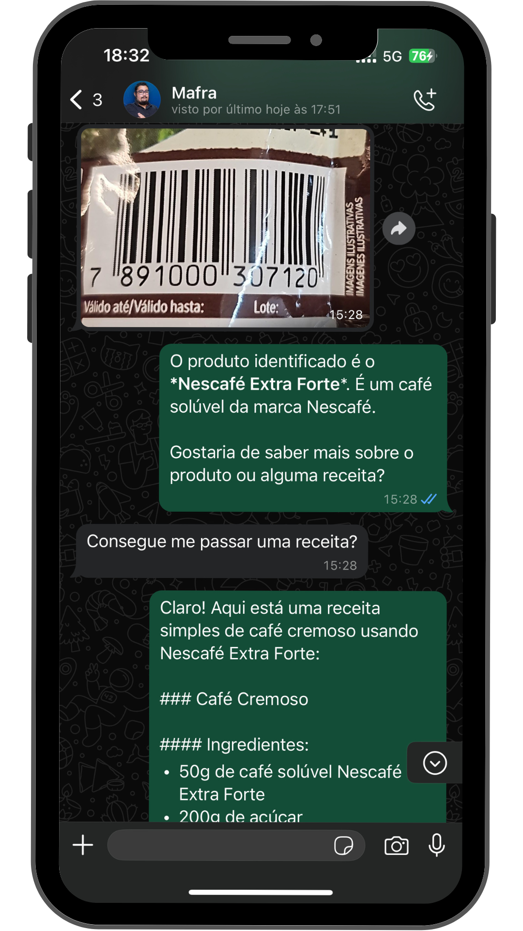 NutriBot App Demo